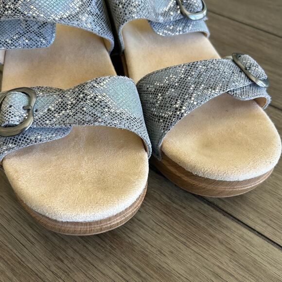 Dansko sophie snake print sandals womens size 42 - Picture 4 of 7